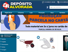 Tablet Screenshot of depositoalvorada.com